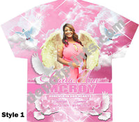 
              All Over 3D Graphic In Loving Memorial Tees
            