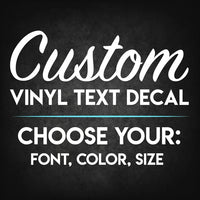 
              Custom Vinyl Text Deal
            