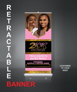 Custom Printed Retractable BANNER and STAND