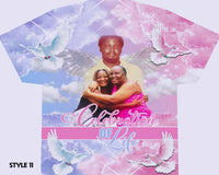 
              All Over 3D Graphic In Loving Memorial Tees
            